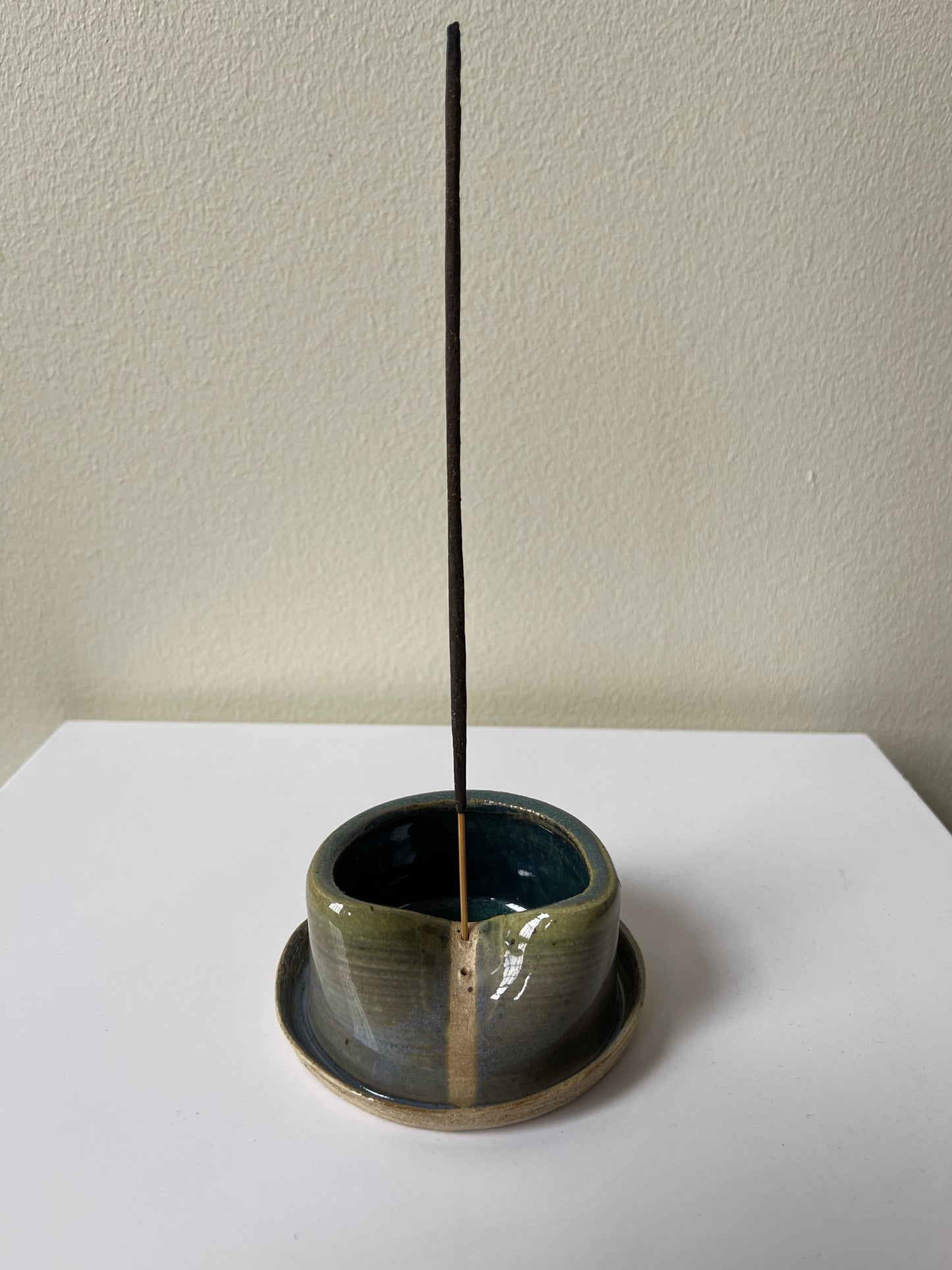 Greenish Gray Incense Holder