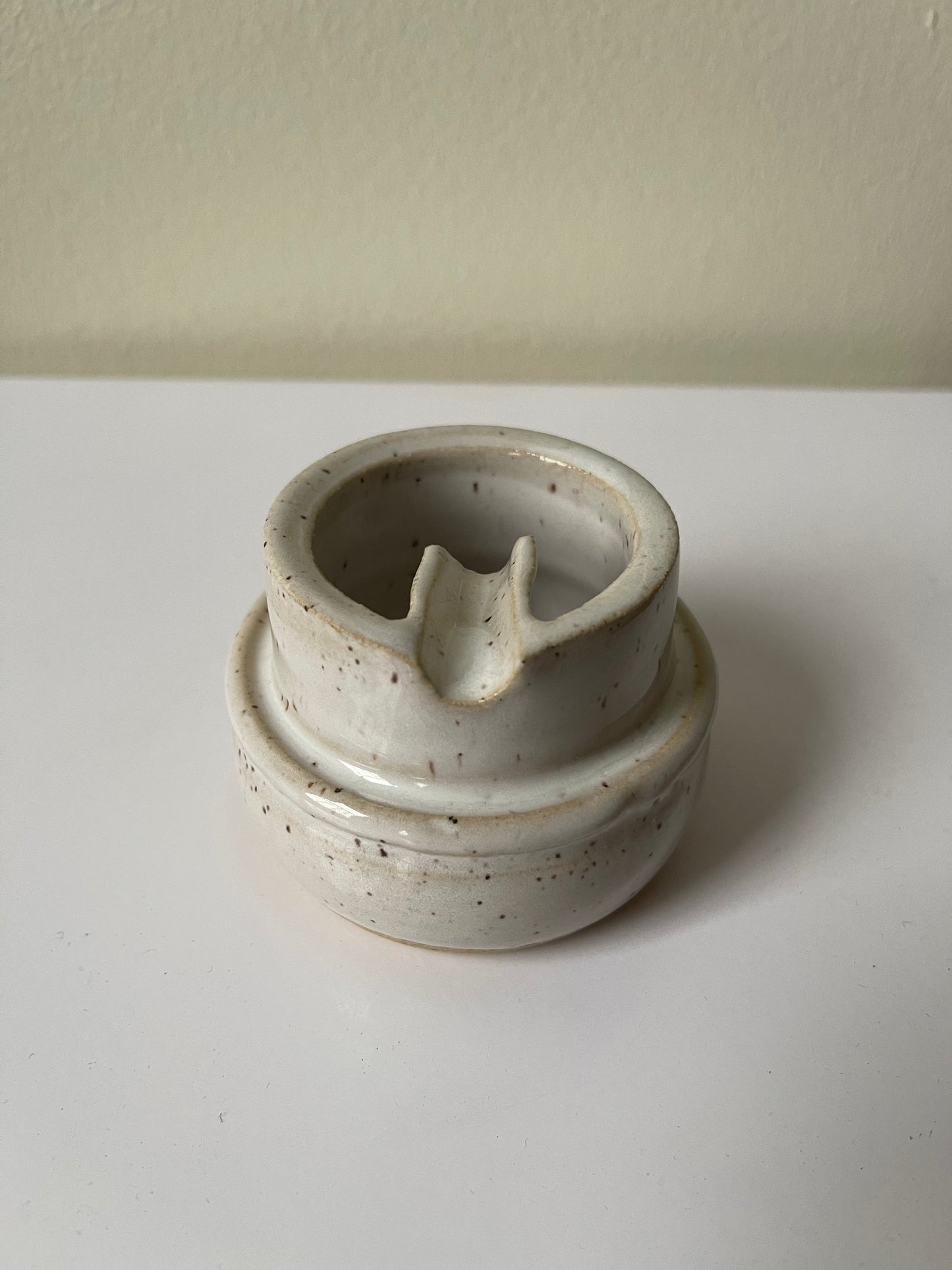 White Small Ashtray