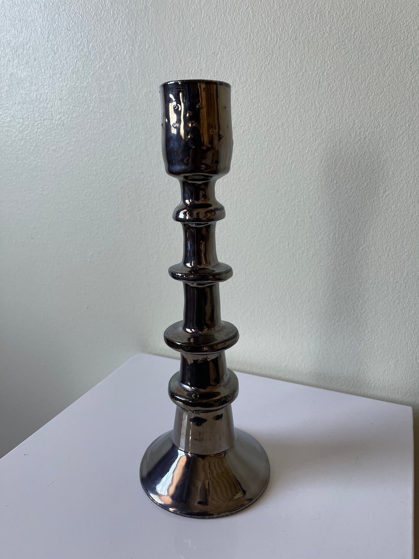 Chrome Candleholder