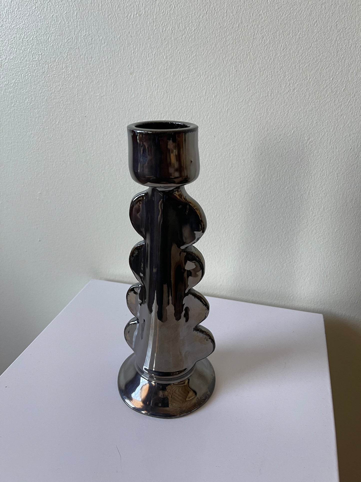 Chrome Candleholder