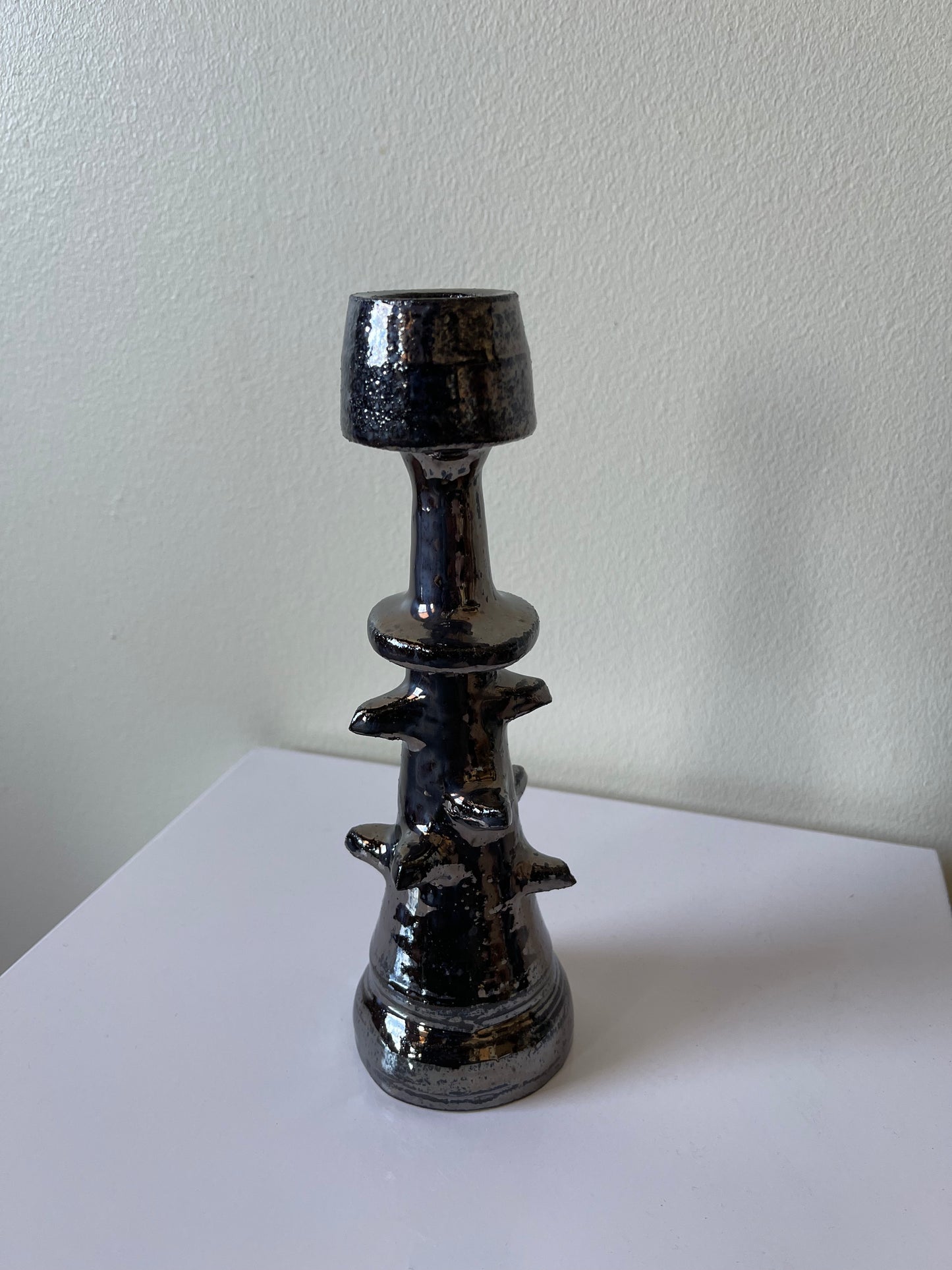 Chrome Candleholder