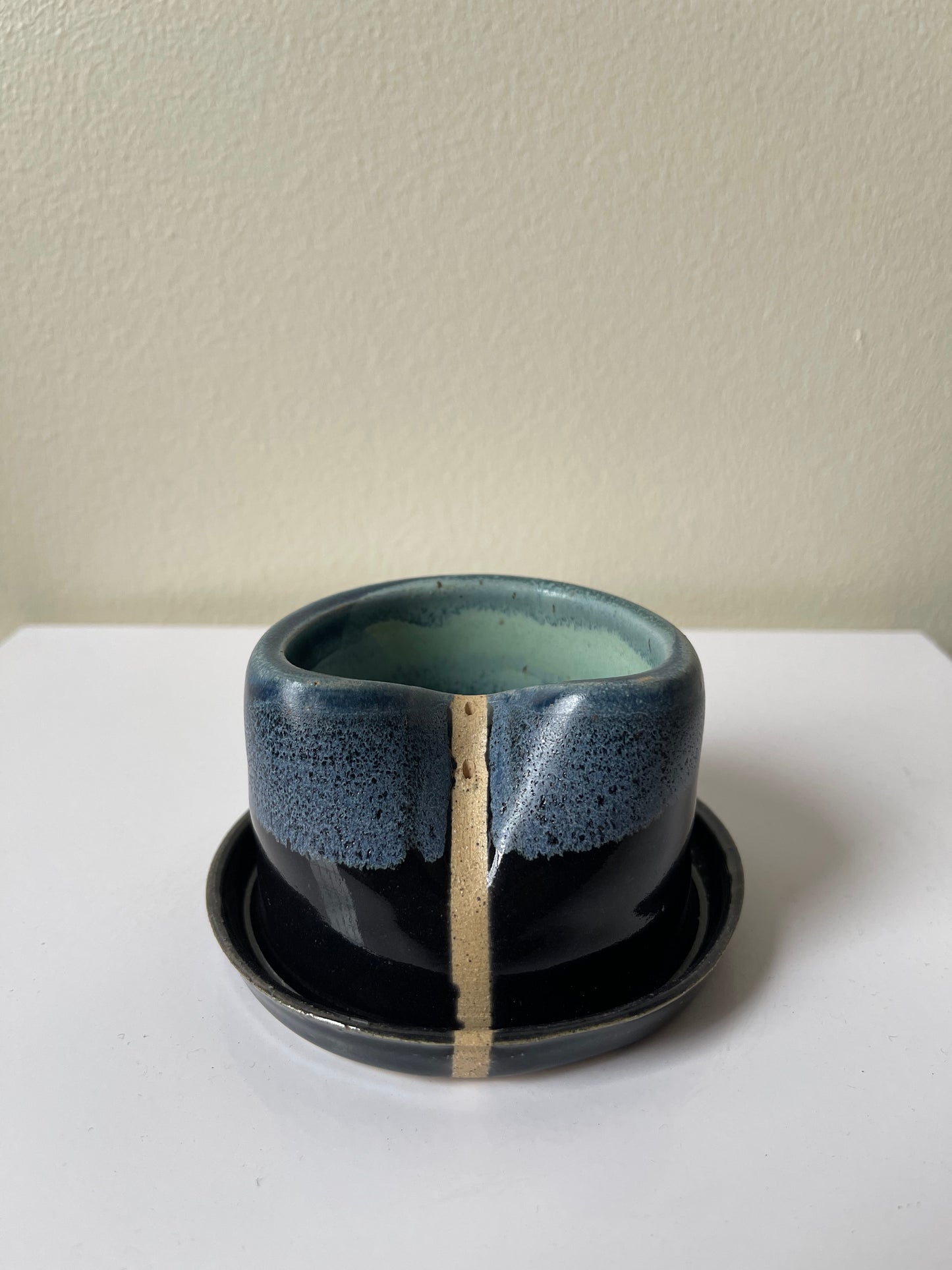 Black & Blue Incense Holder