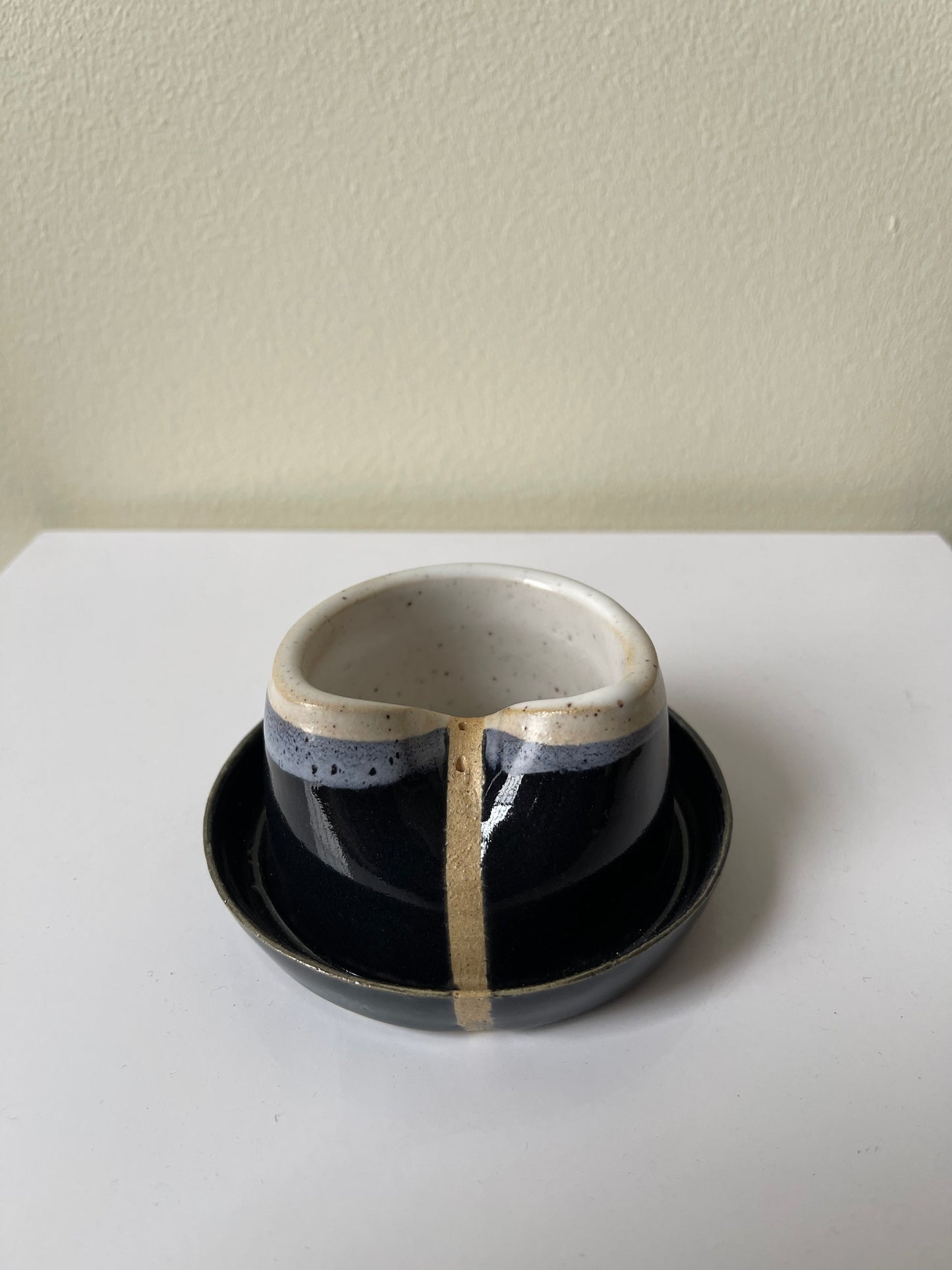 Black & White Incense Holder