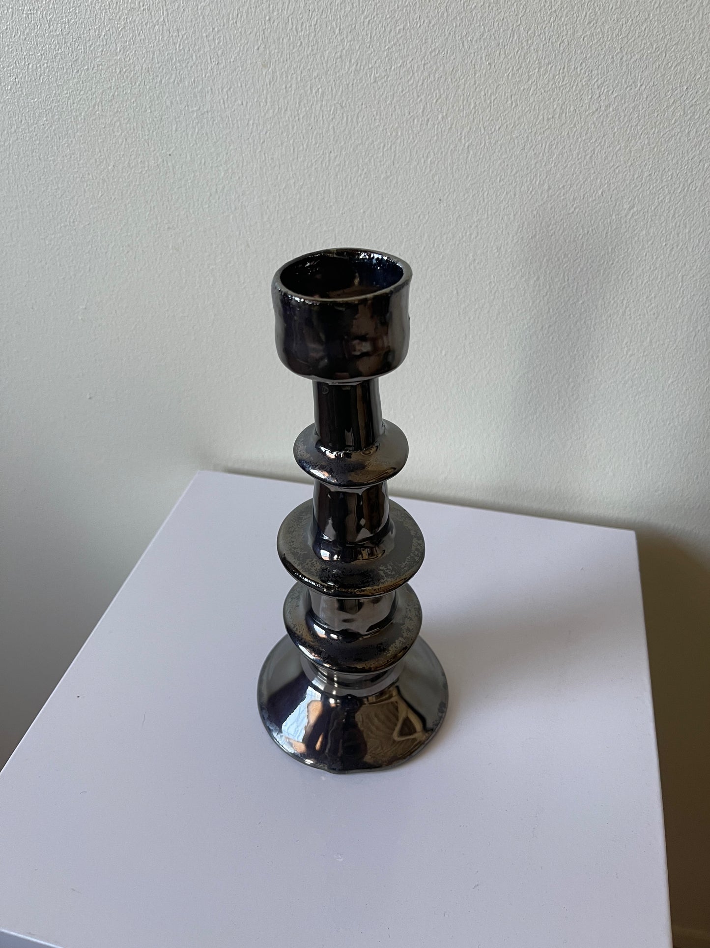 Chrome Candleholder