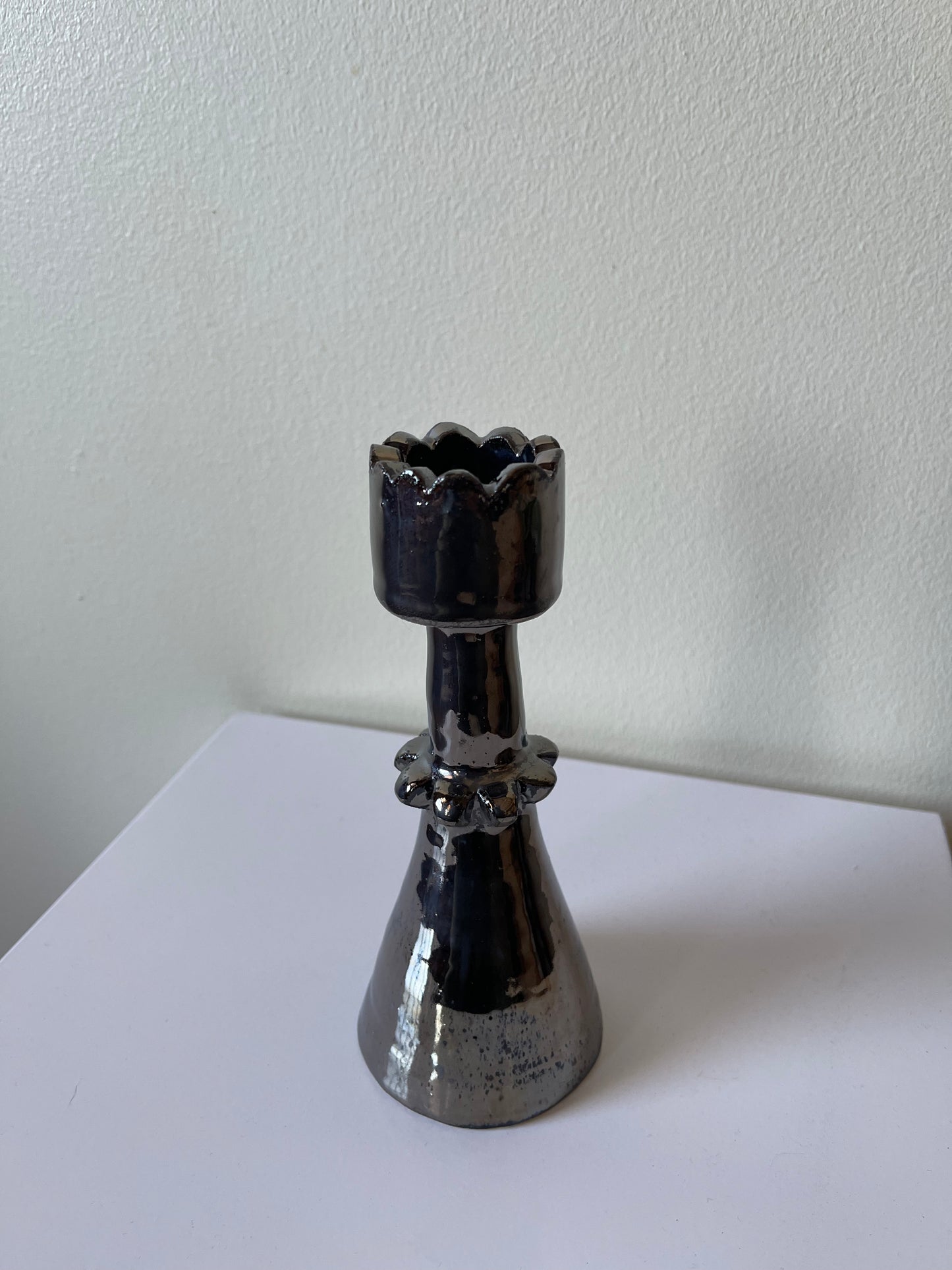 Chrome Candleholder
