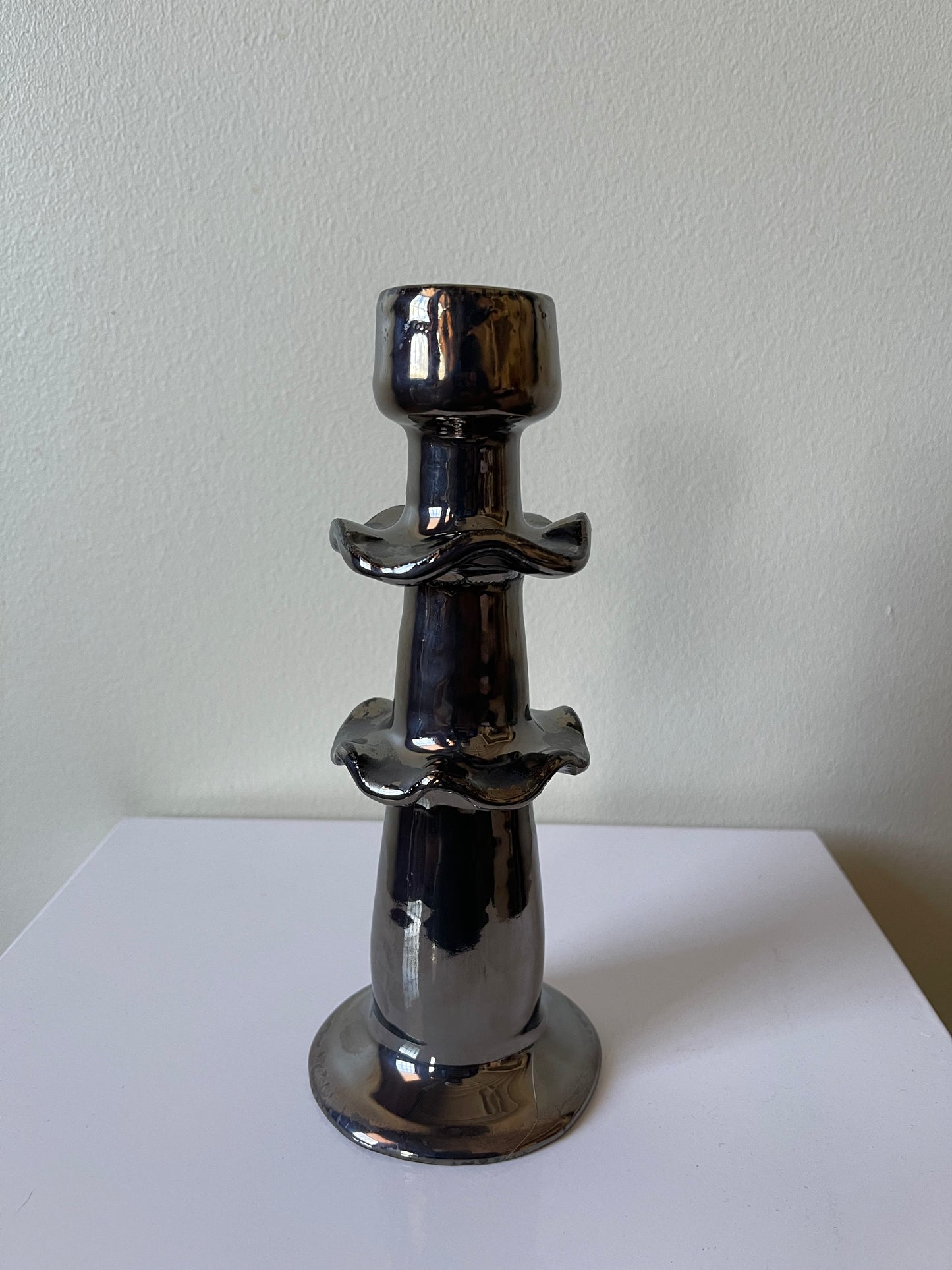 Chrome Candleholder
