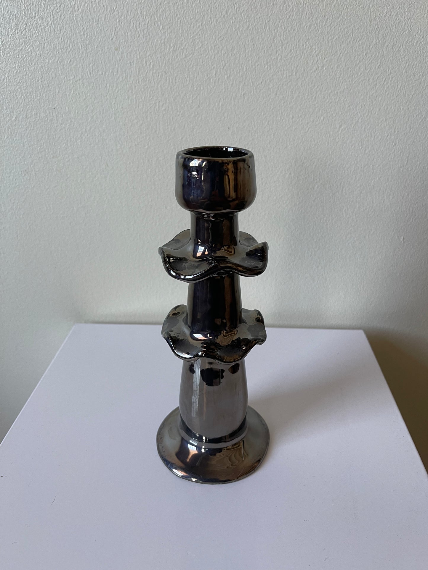 Chrome Candleholder
