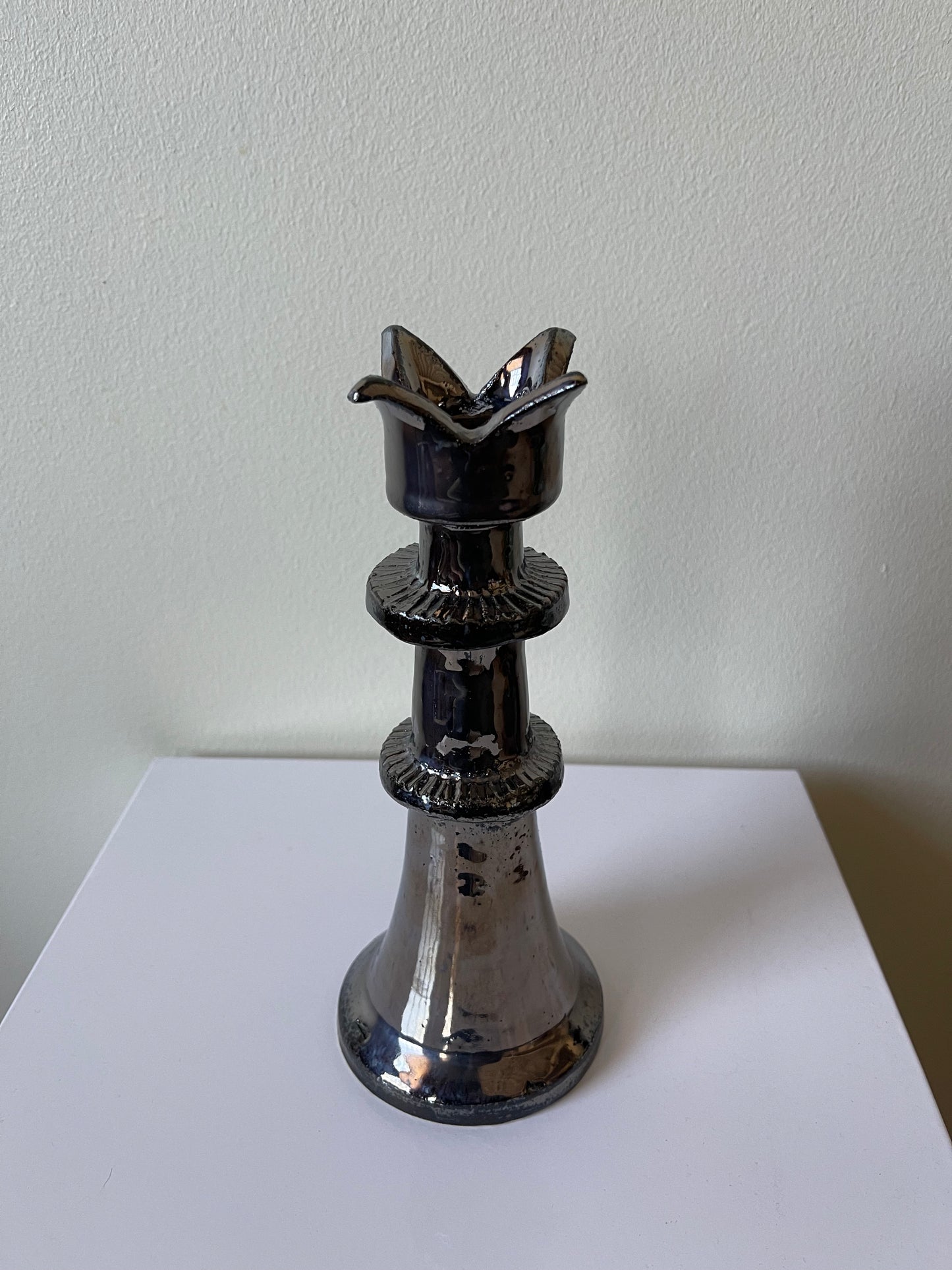 Chrome Candleholder