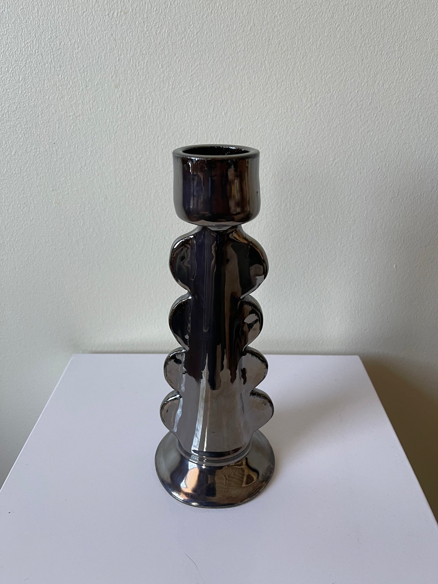 Chrome Candleholder