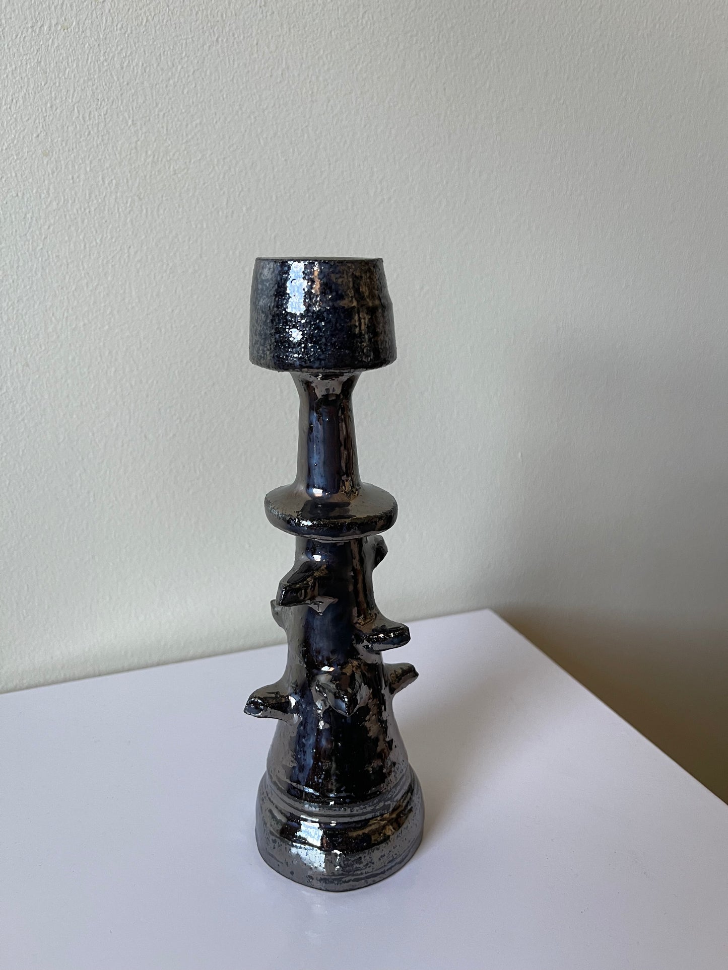 Chrome Candleholder