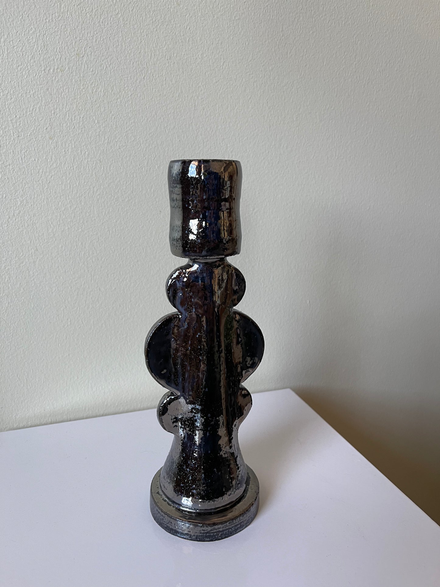 Chrome Candleholder